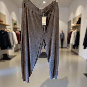 Barefoot Dreams Regular CozyChic Ultra Lite Chevron Stitch Jogger NWT 3X Lunar